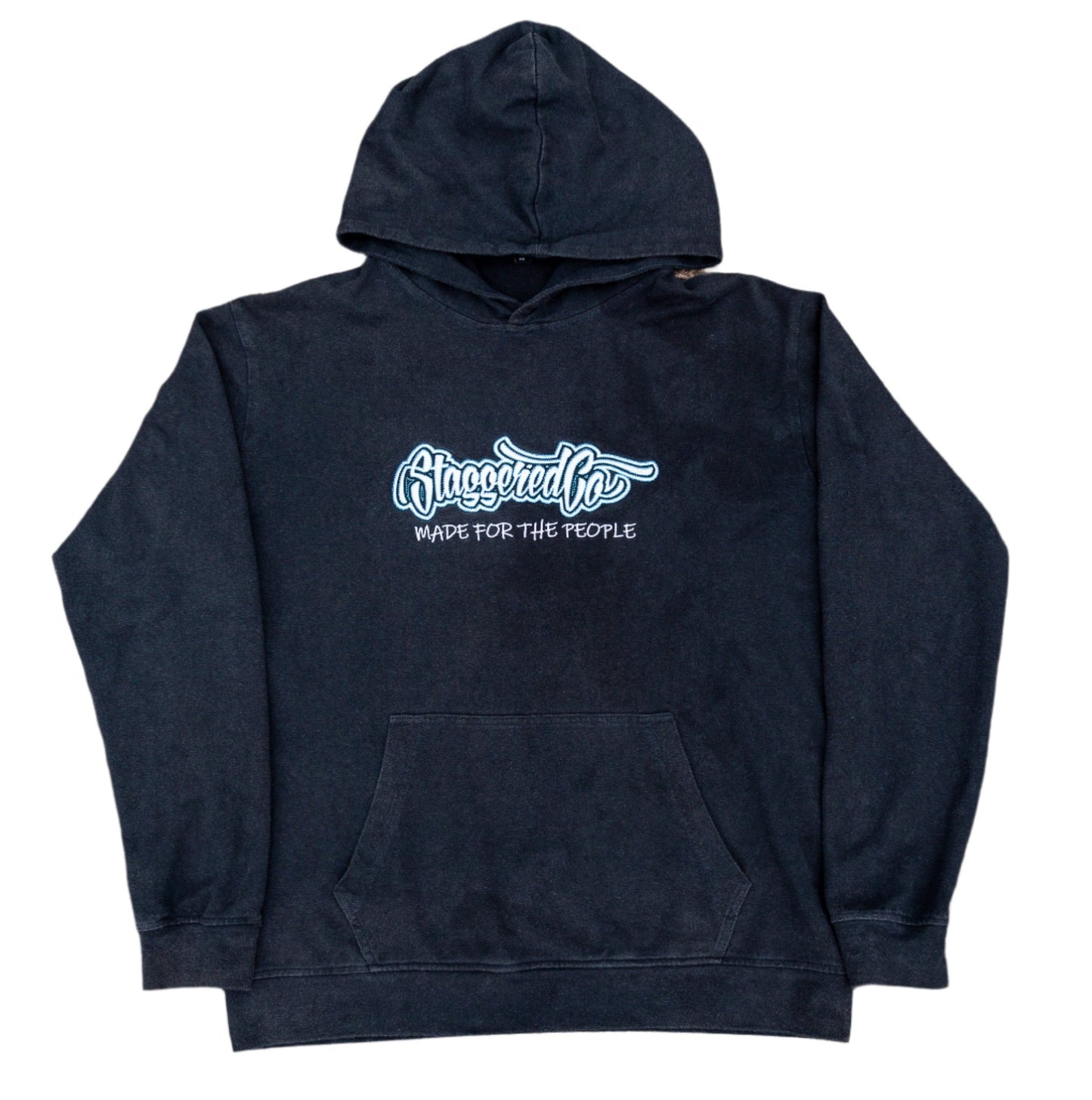 StaggeredCo Deep Black Hoodie